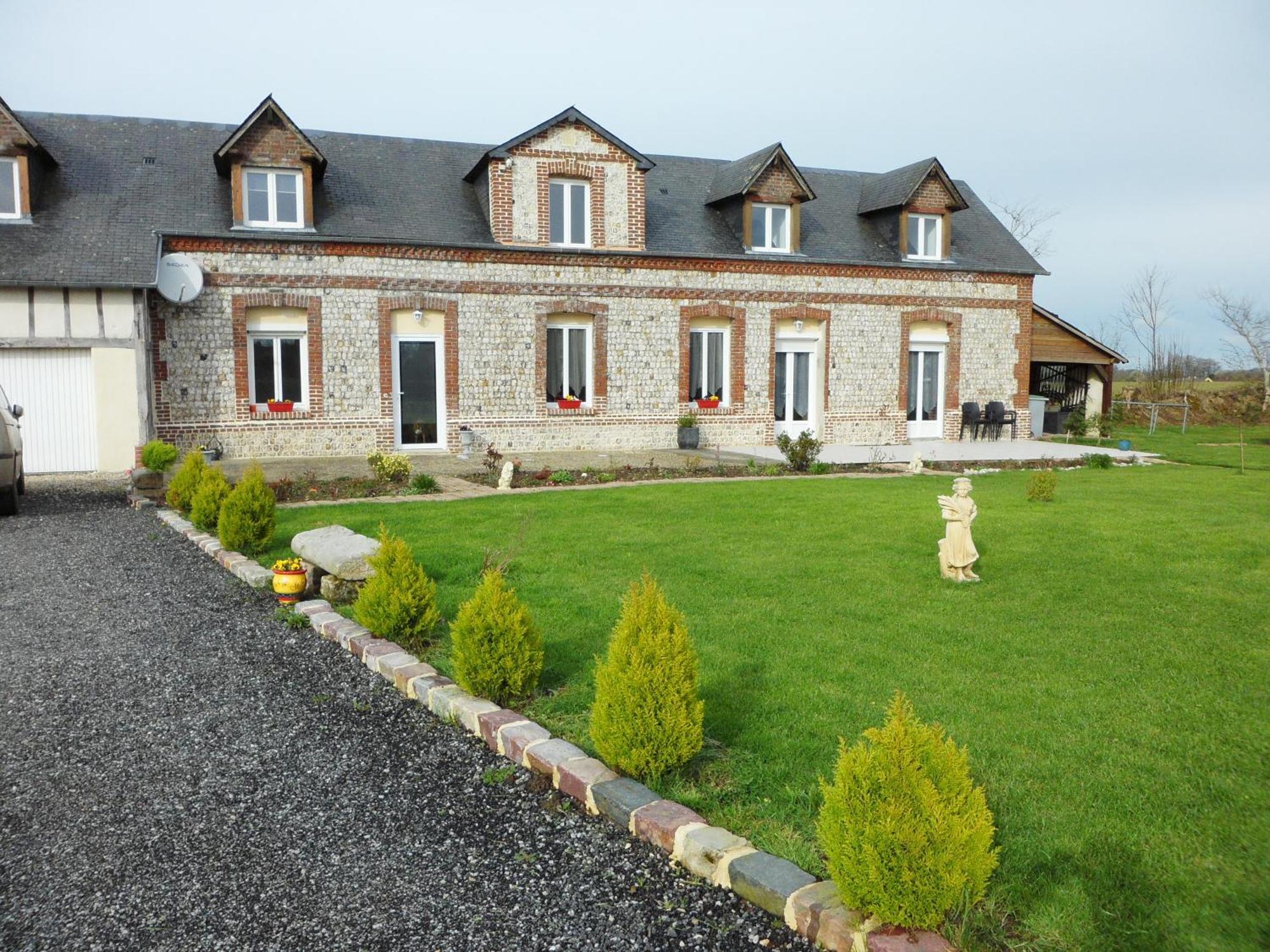 La Salamandre Therouldeville Exterior foto